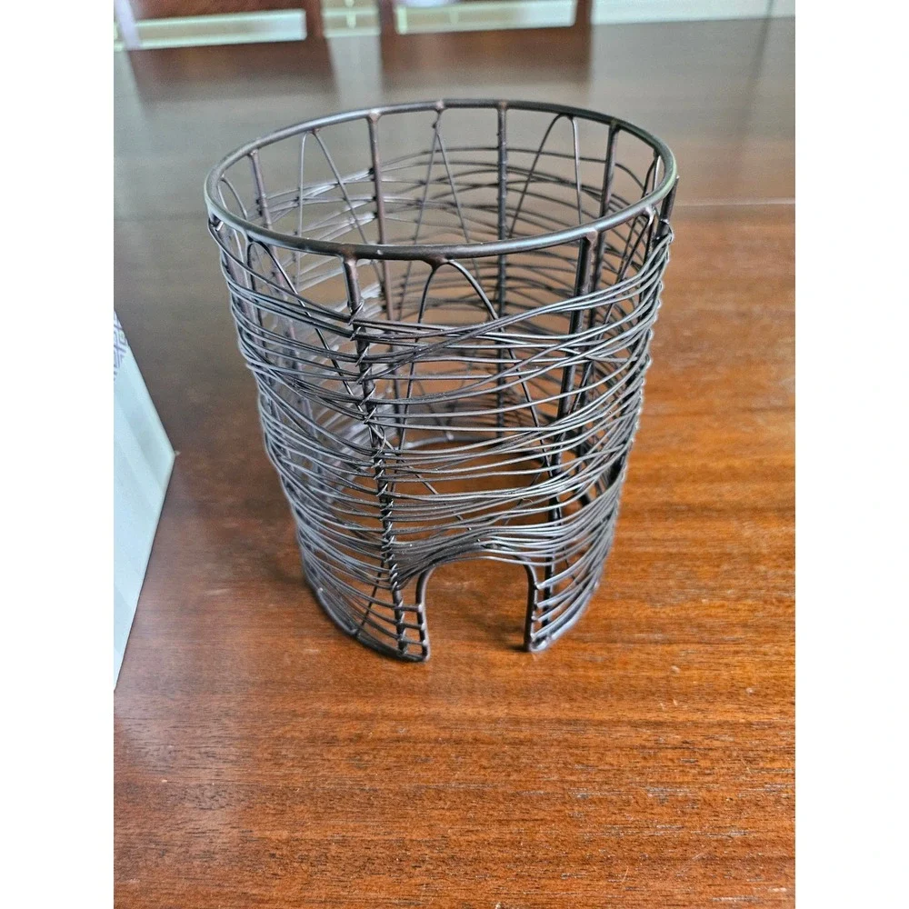 Scentsy Loom Warmer Sleeve Home Decor Bronze Wire Wrap Industrial Design